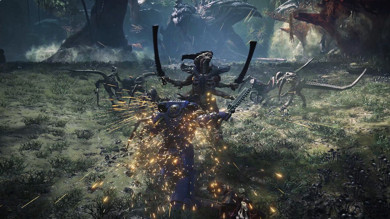 Warhammer 40000 Space Marine 2 — Скриншот №6 Warhammer 40000 Space Marine 2 — Скриншот №6