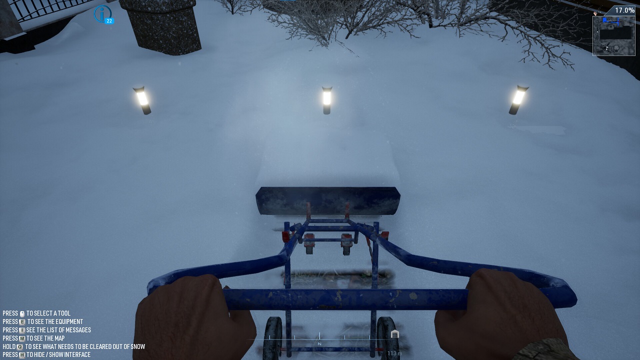 Snow Plowing Simulator — Скриншот №2