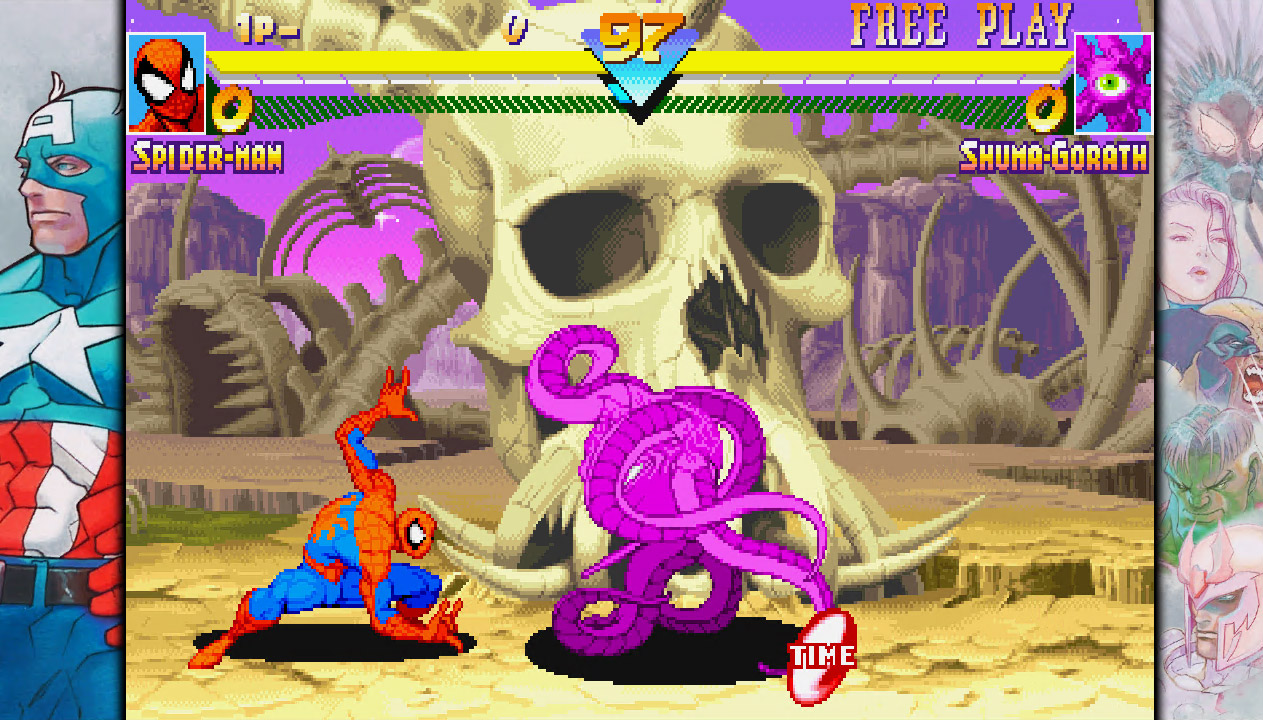 MARVEL vs CAPCOM Fighting Collection Arcade Classics — Скриншот №3 MARVEL vs CAPCOM Fighting Collection Arcade Classics — Скриншот №3