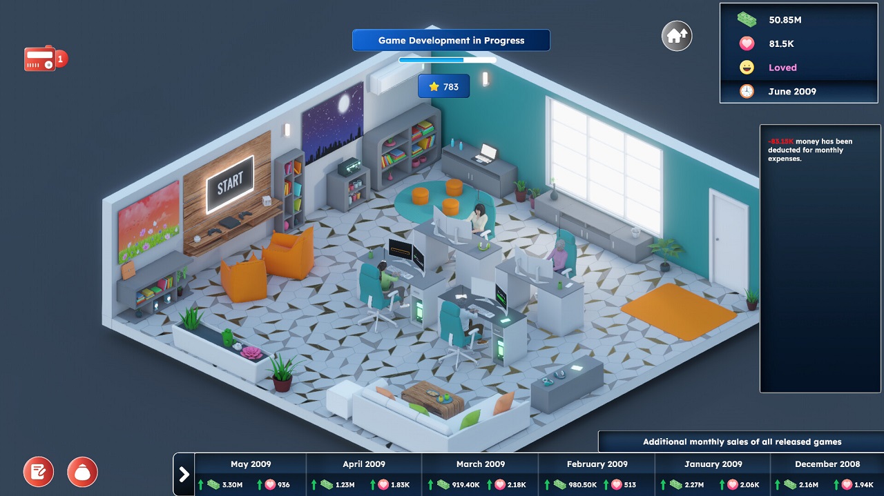 Game Builder Tycoon — Скриншот №1