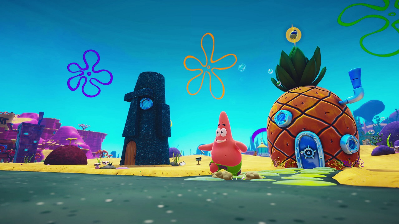 SpongeBob SquarePants The Patrick Star Game — Скриншот №1 SpongeBob SquarePants The Patrick Star Game — Скриншот №1