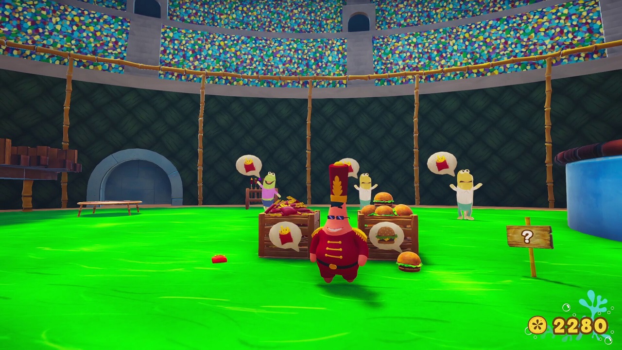 SpongeBob SquarePants The Patrick Star Game — Скриншот №2 SpongeBob SquarePants The Patrick Star Game — Скриншот №2