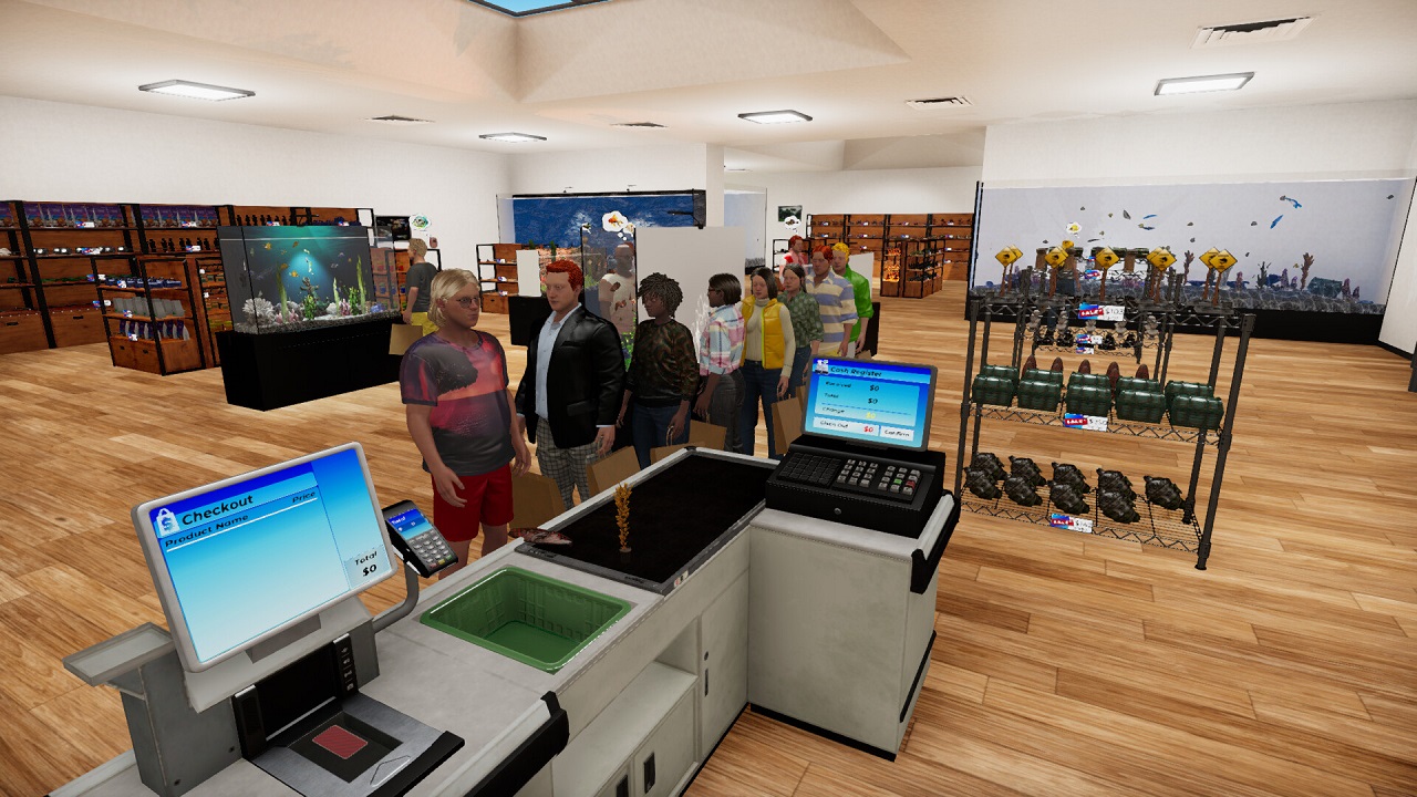 Aquatic Store Simulator — Скриншот №1