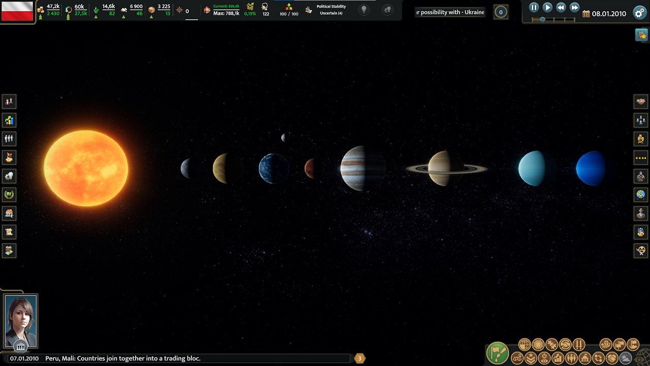 Realpolitiks 3 Earth and Beyond — Скриншот №3