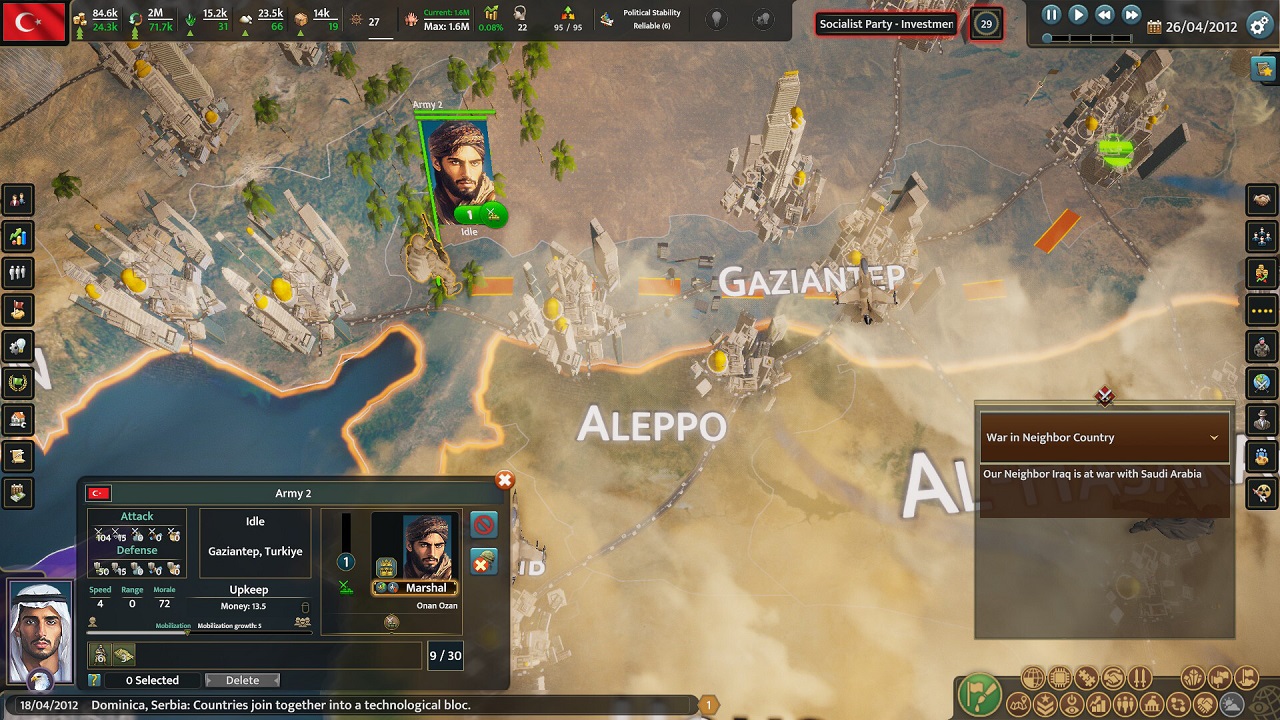 Realpolitiks 3 Earth and Beyond — Скриншот №1