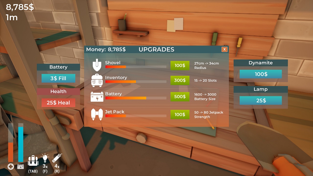 A Game About Digging A Hole — Скриншот №6