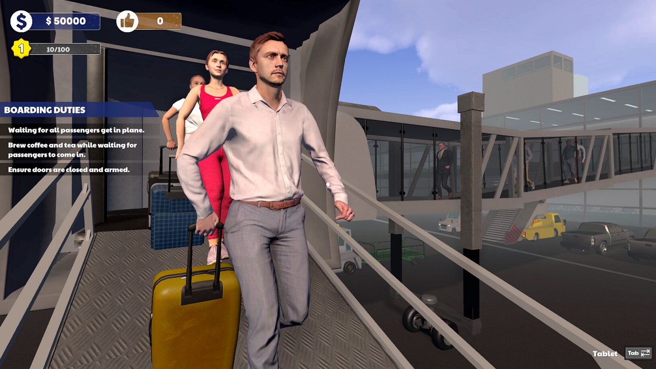 Cabin Crew Life Simulator — Скриншот №1 Cabin Crew Life Simulator — Скриншот №1
