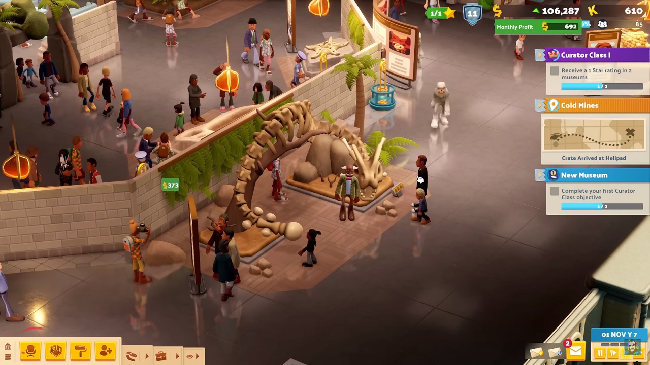 Two Point Museum — Скриншот №4 Two Point Museum — Скриншот №4