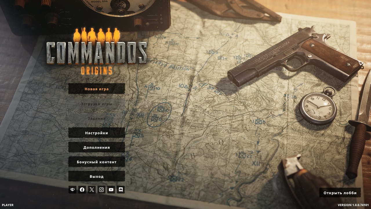 Commandos Origins — Скриншот №1