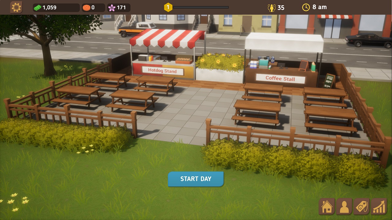 Food Park Manager — Скриншот №1