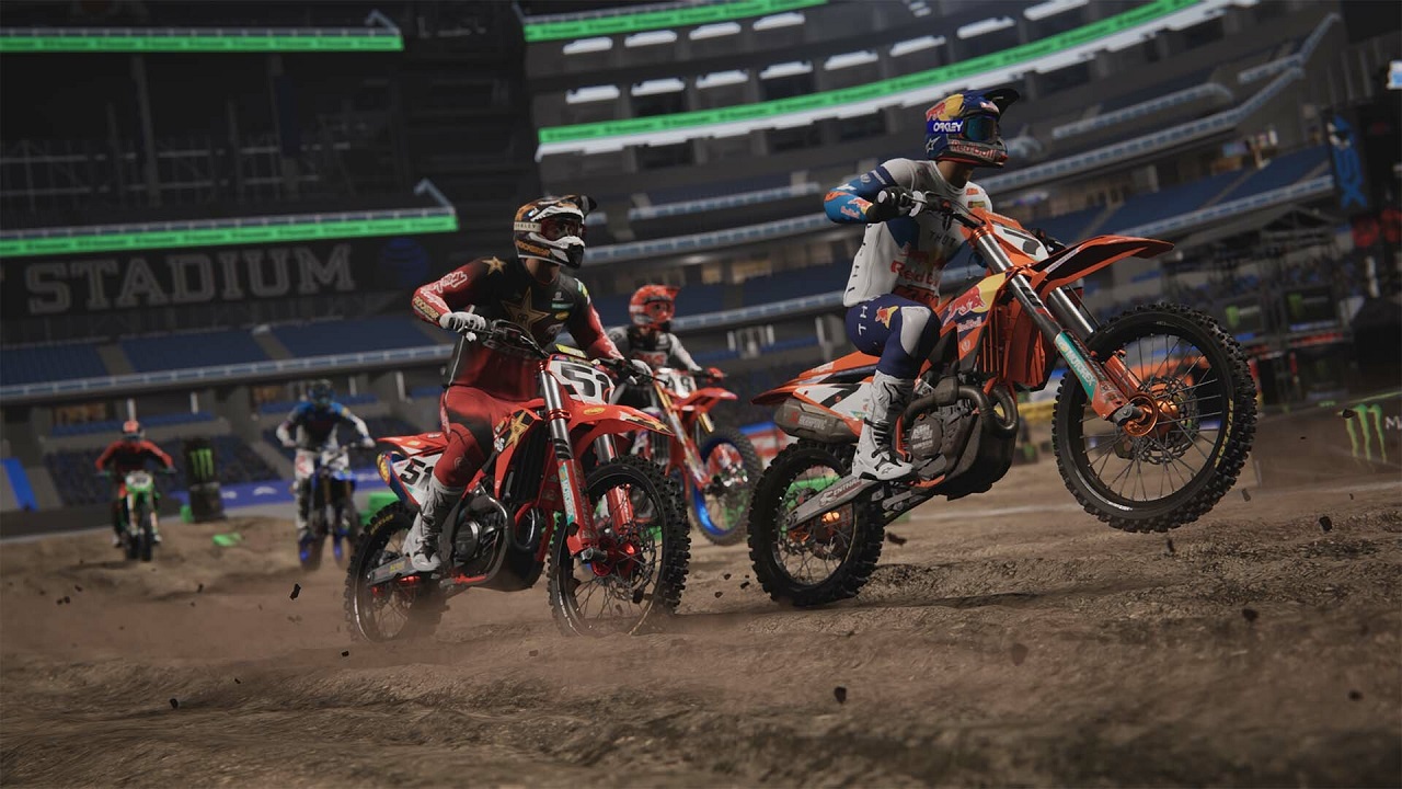 Monster Energy Supercross 25 — Скриншот №2 Monster Energy Supercross 25 — Скриншот №2