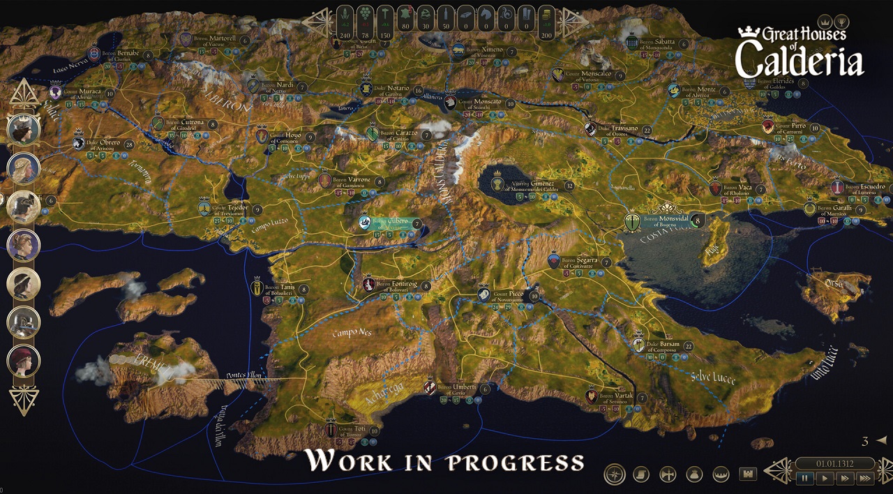 Great Houses of Calderia — Скриншот №1