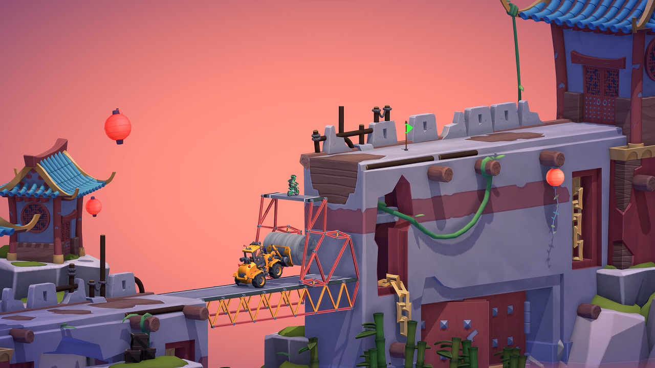 Poly Bridge 3 — Скриншот №5 Poly Bridge 3 — Скриншот №5
