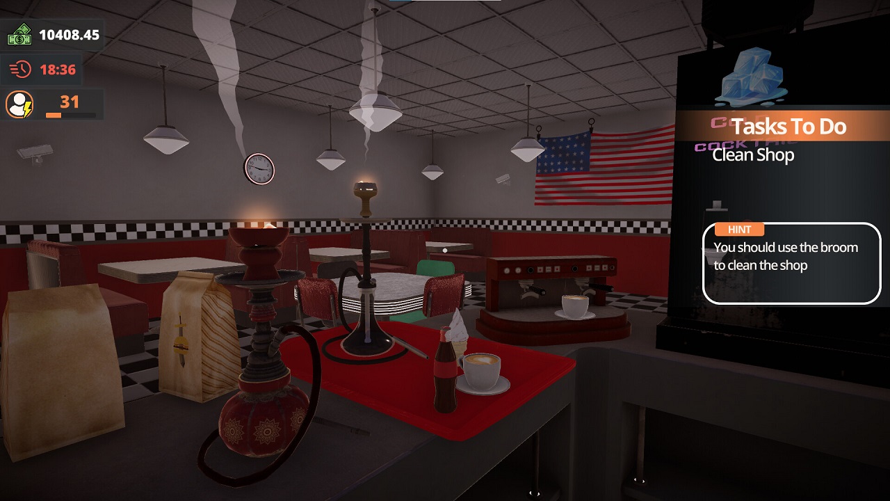 Hookah Cafe Simulator — Скриншот №2 Hookah Cafe Simulator — Скриншот №2