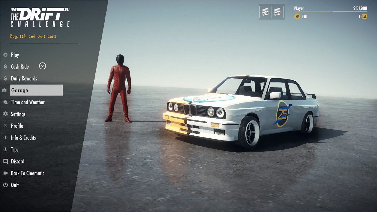 The Drift Challenge — Скриншот №1 The Drift Challenge — Скриншот №1