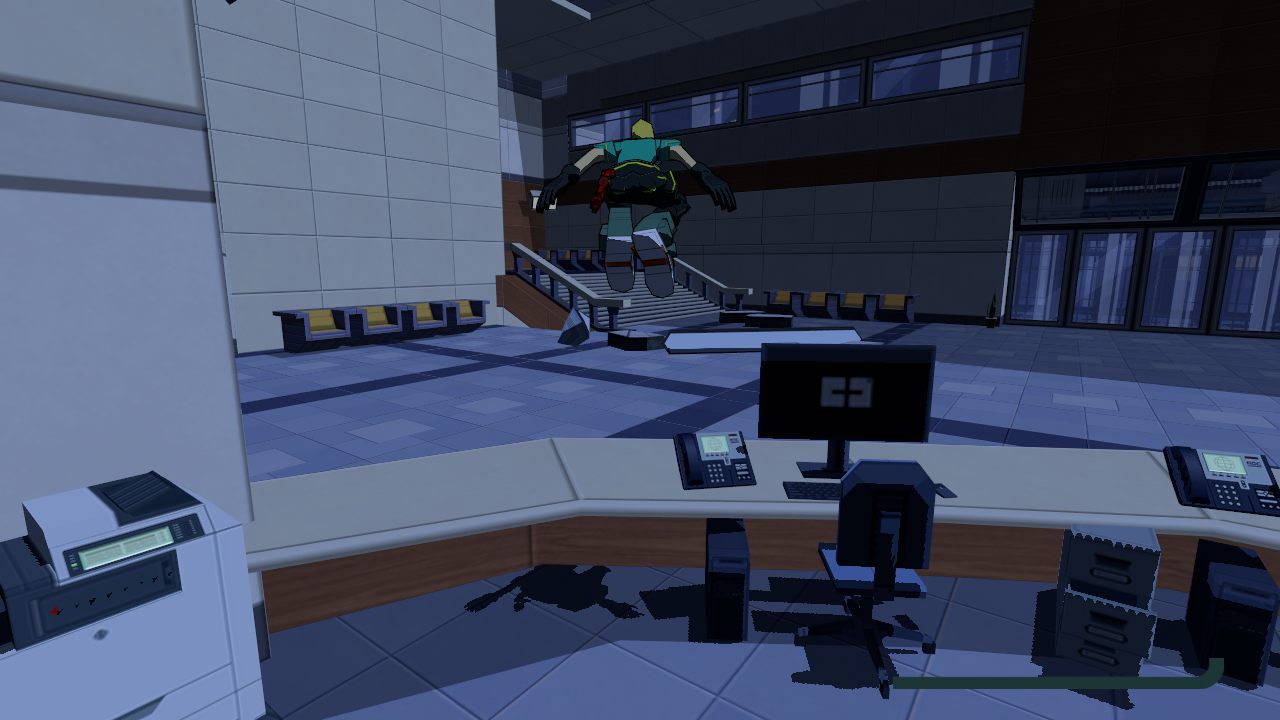 Bomb Rush Cyberfunk — Скриншот №4 Bomb Rush Cyberfunk — Скриншот №4