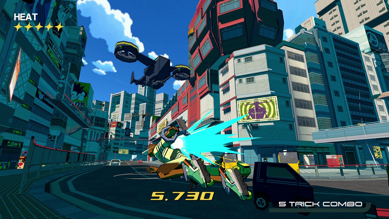 Bomb Rush Cyberfunk — Скриншот №6 Bomb Rush Cyberfunk — Скриншот №6