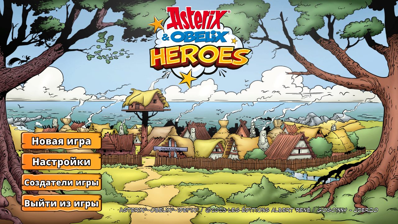 Asterix & Obelix: Heroes — Скриншот №1 Asterix & Obelix: Heroes — Скриншот №1