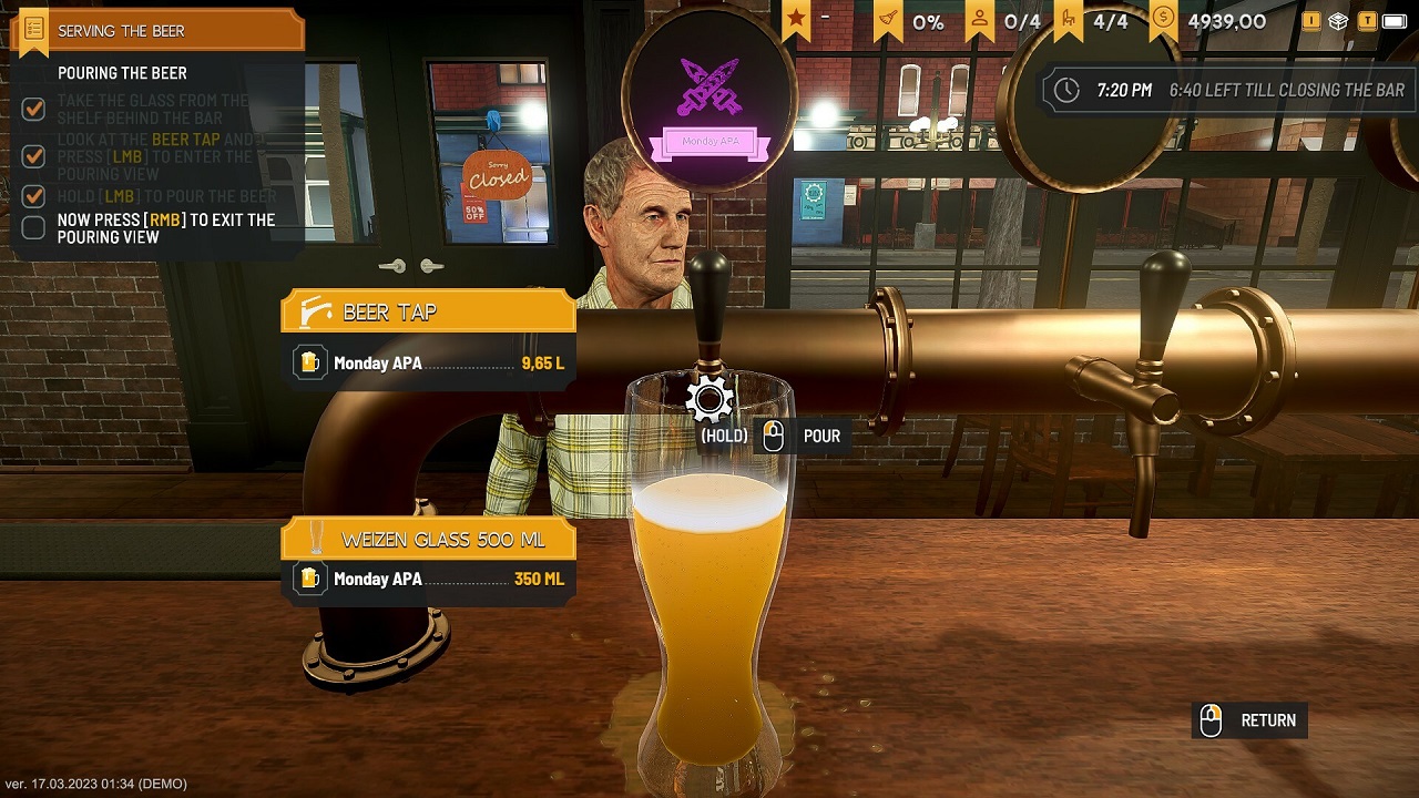 Brewpub Simulator — Скриншот №2 Brewpub Simulator — Скриншот №2