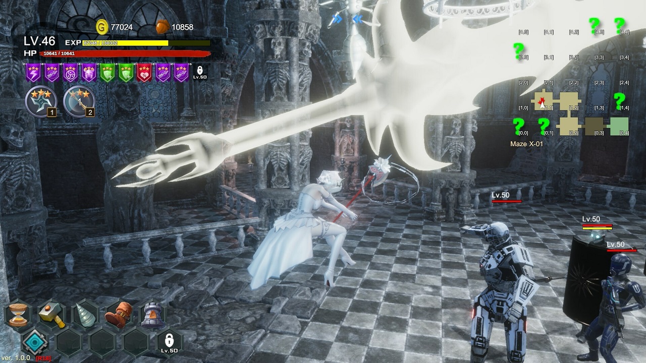 Widow in the Endless Labyrinth — Скриншот №2