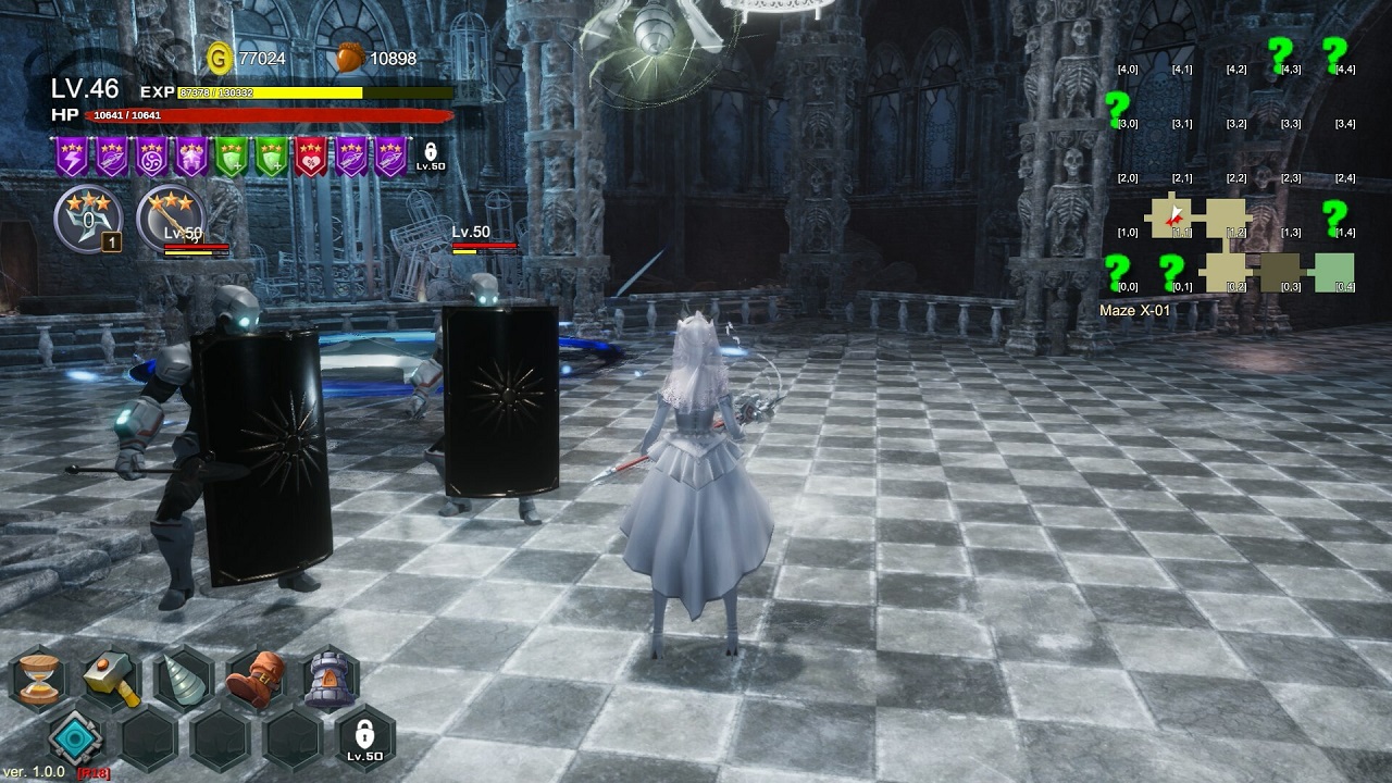 Widow in the Endless Labyrinth — Скриншот №1