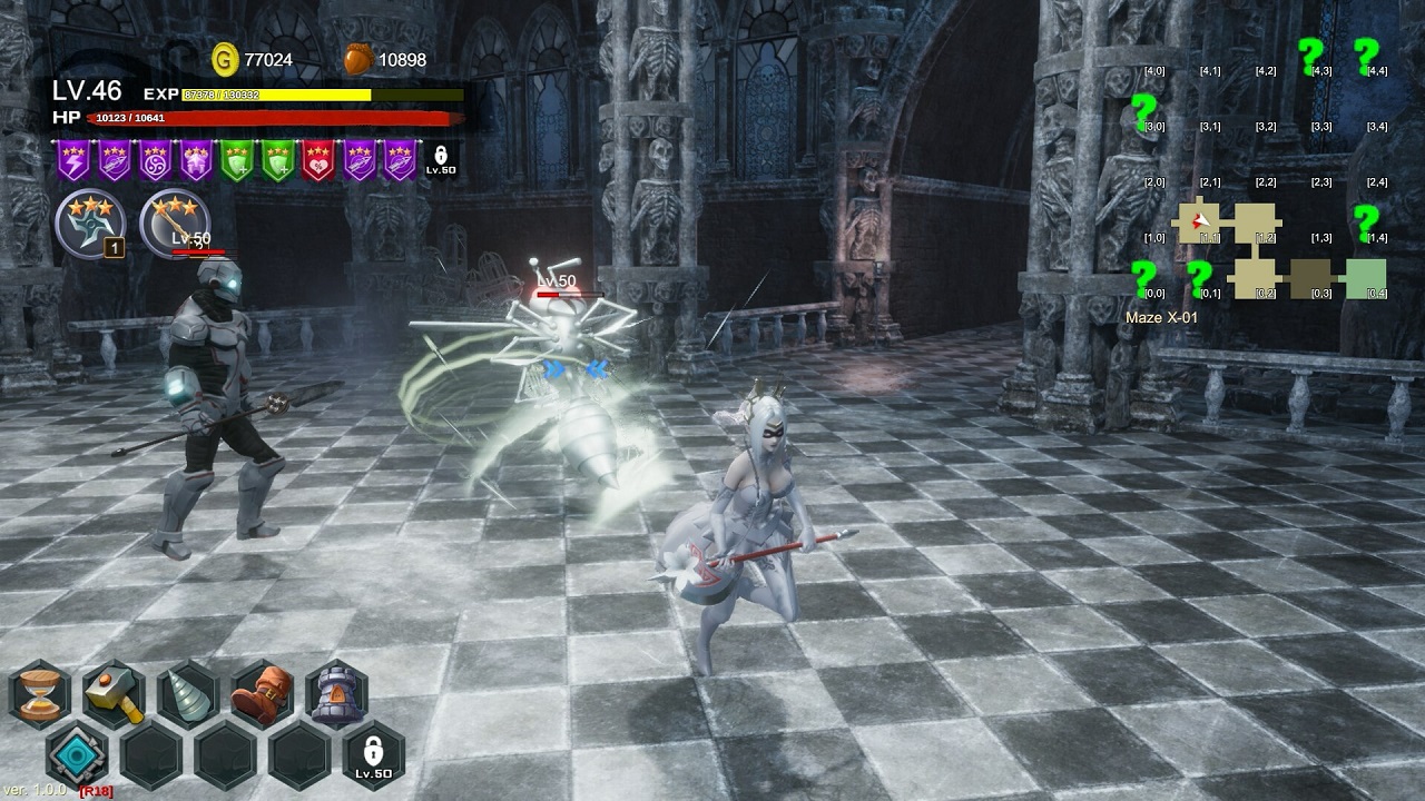 Widow in the Endless Labyrinth — Скриншот №3