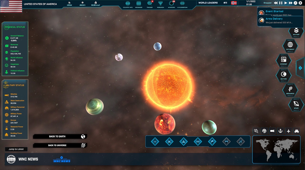 World Warfare & Economics — Скриншот №3