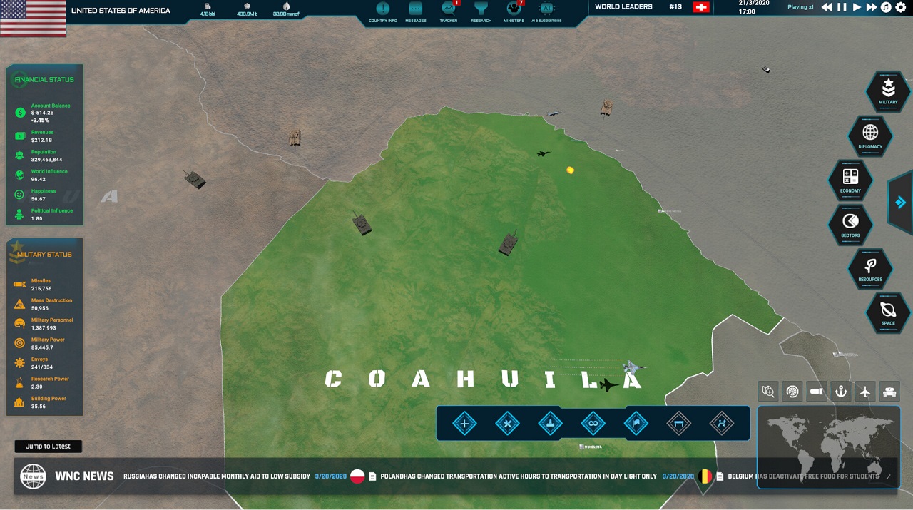 World Warfare & Economics — Скриншот №2