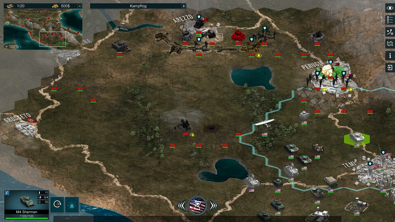 Tank Operations European Campaign — Скриншот №6 Tank Operations European Campaign — Скриншот №6