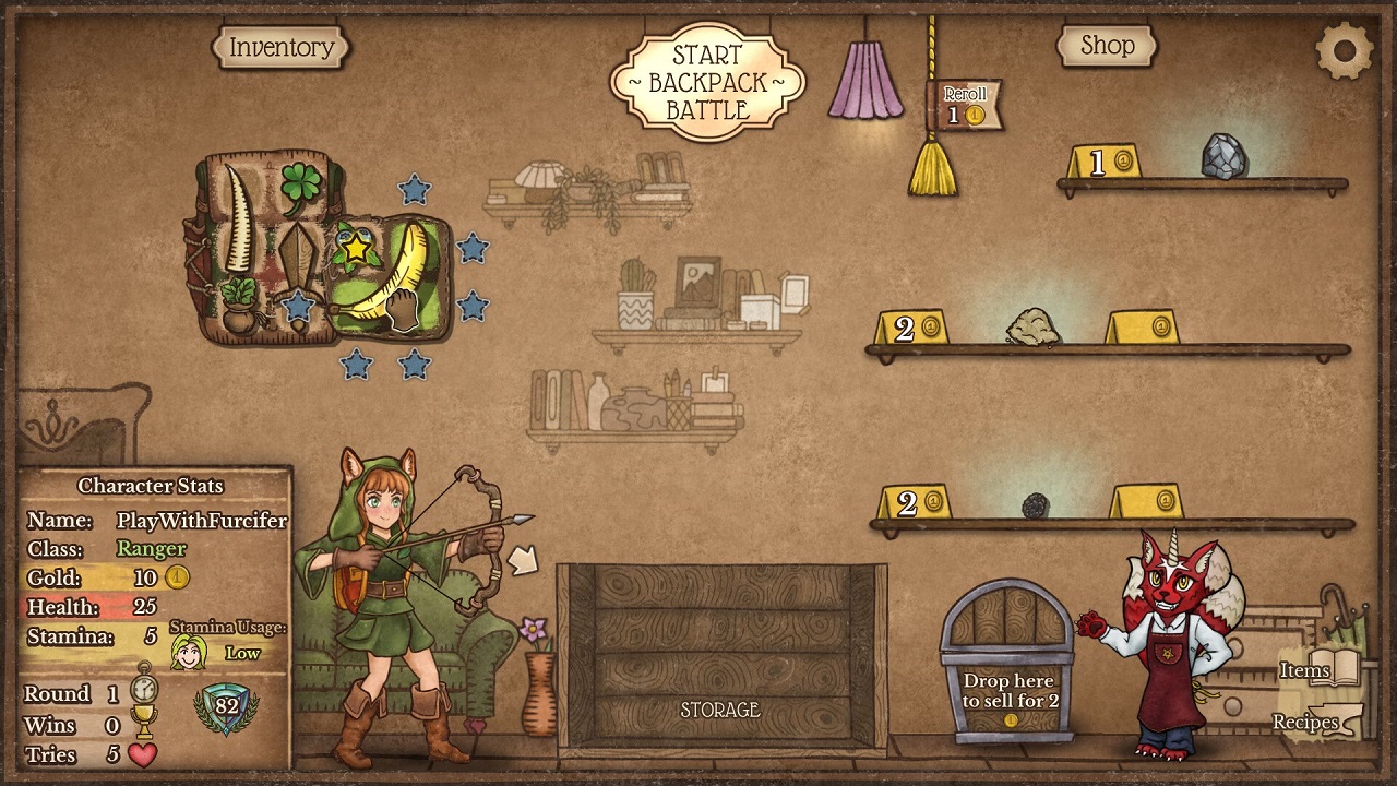 Backpack Battles — Скриншот №1