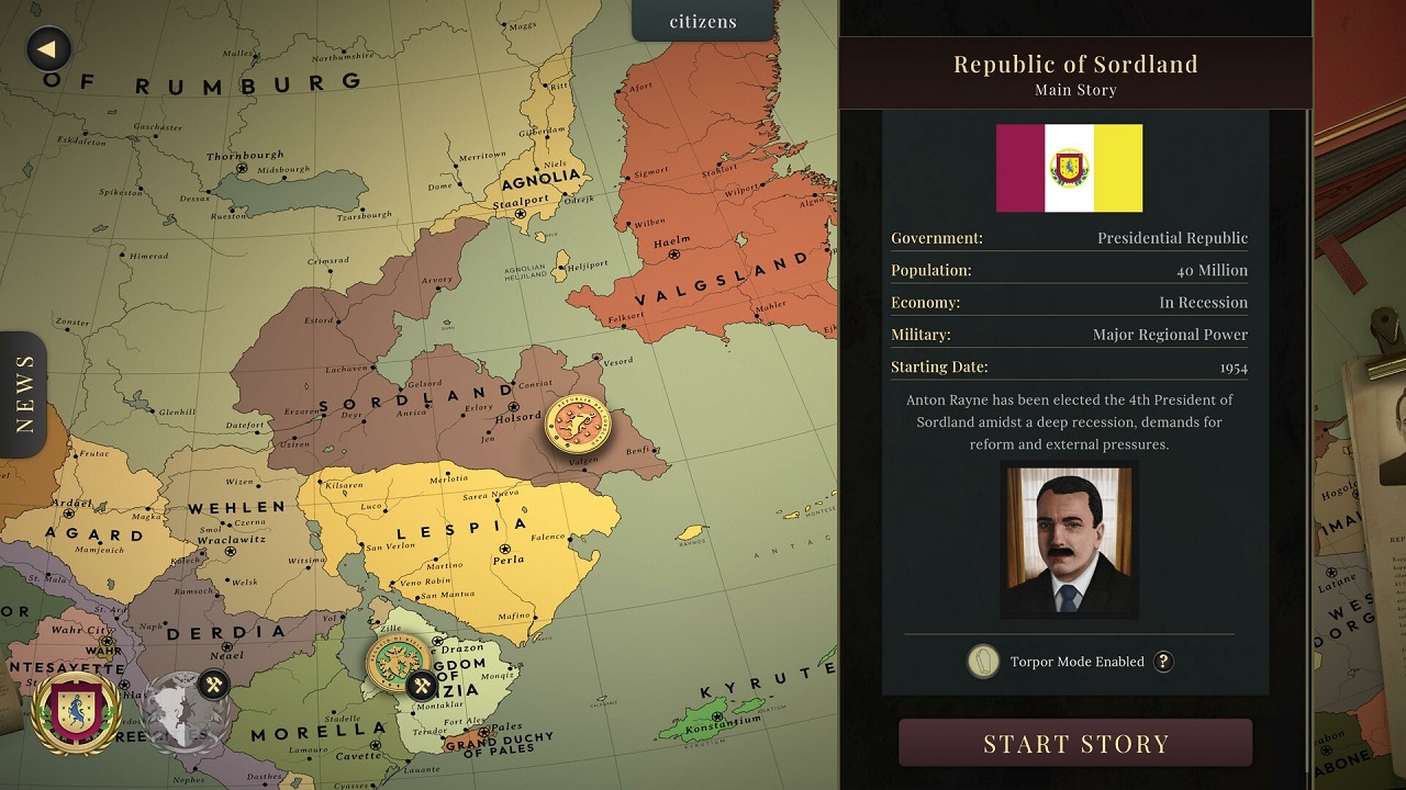 Suzerain — Скриншот №6