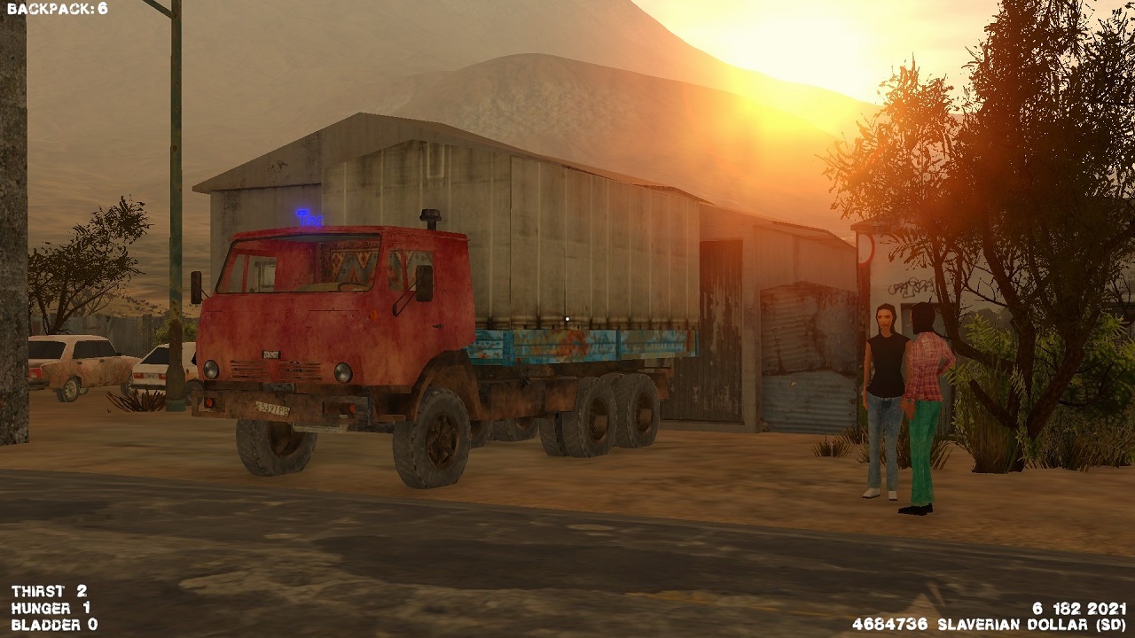 The Slaverian Trucker — Скриншот №1