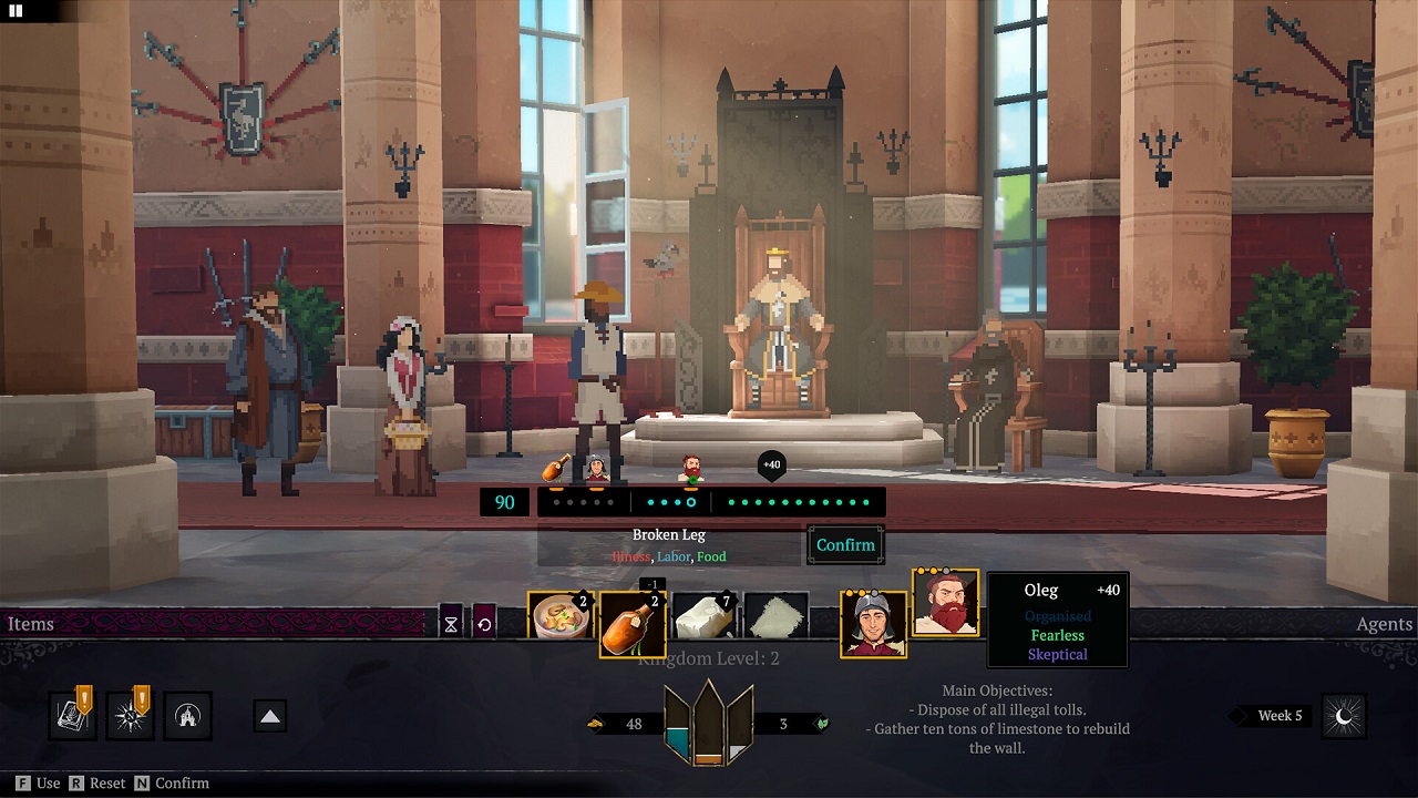 Yes Your Grace 2 Snowfall — Скриншот №1