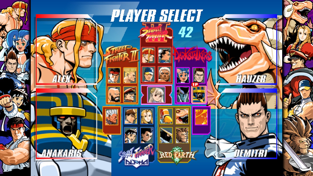 Capcom Fighting Collection 2 — Скриншот №3 Capcom Fighting Collection 2 — Скриншот №3