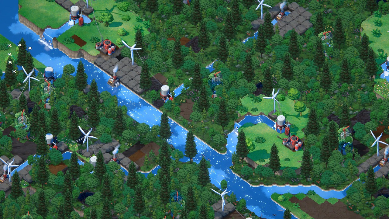 Terra Nil — Скриншот №6 Terra Nil — Скриншот №6