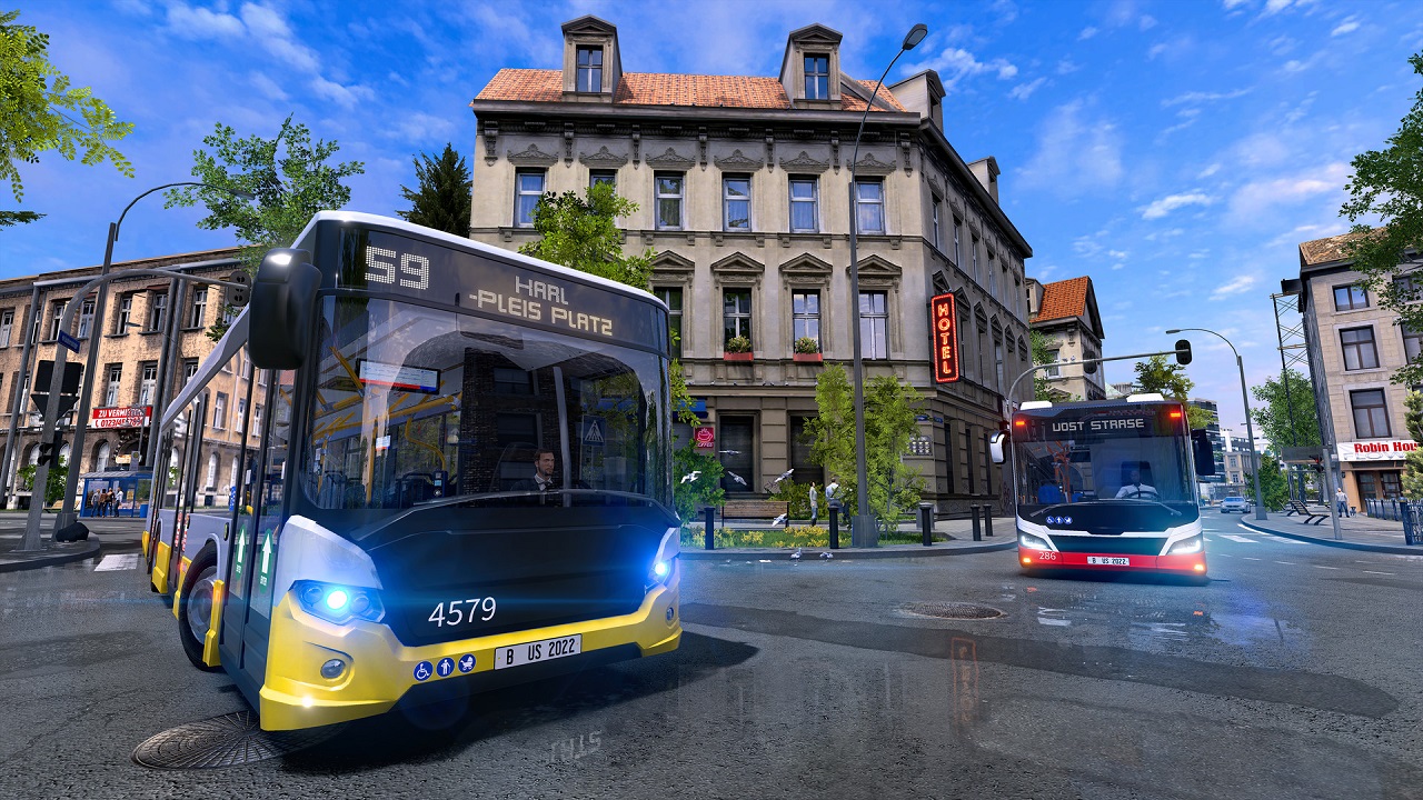 Bus Driving Sim 22 — Скриншот №1 Bus Driving Sim 22 — Скриншот №1