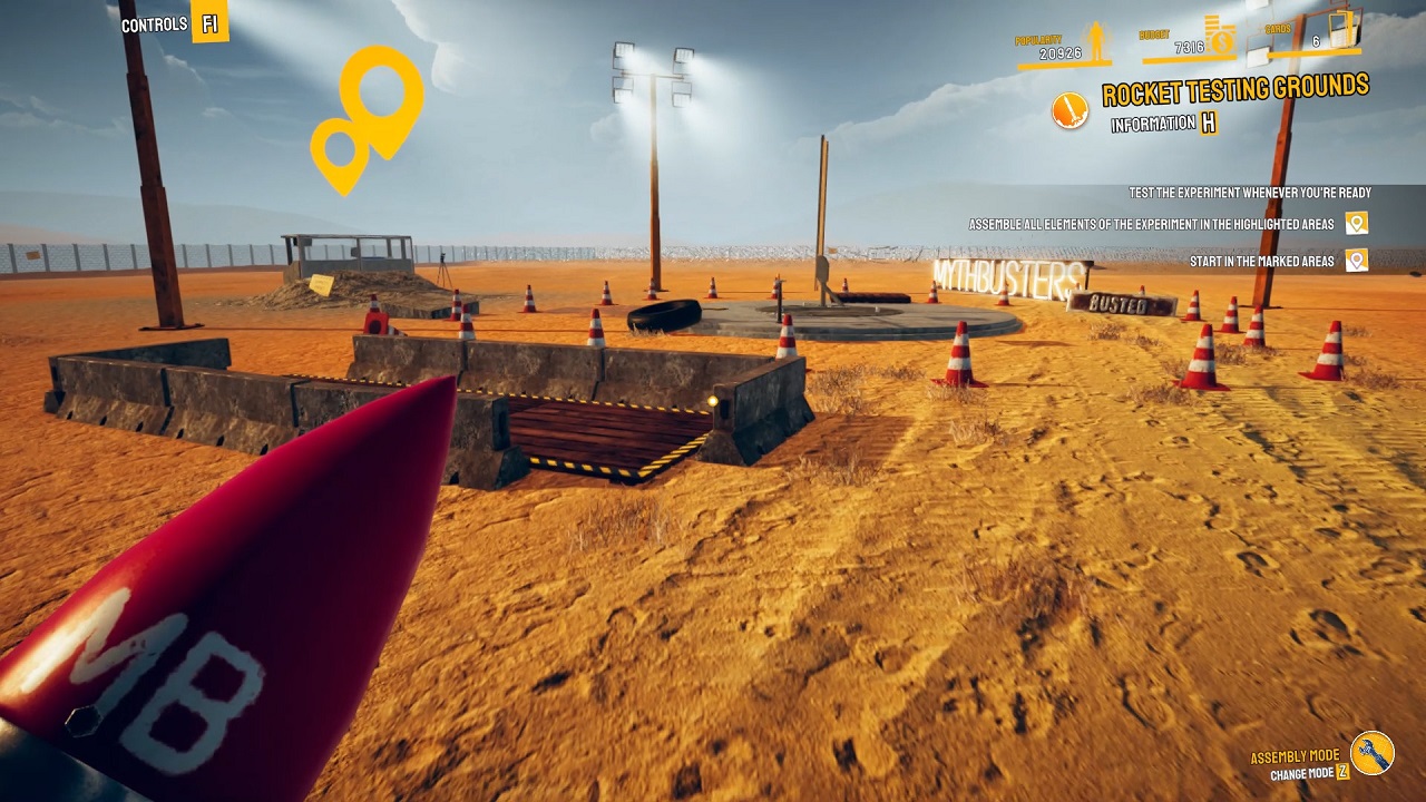 MythBusters The Game Crazy Experiments Simulator — Скриншот №1