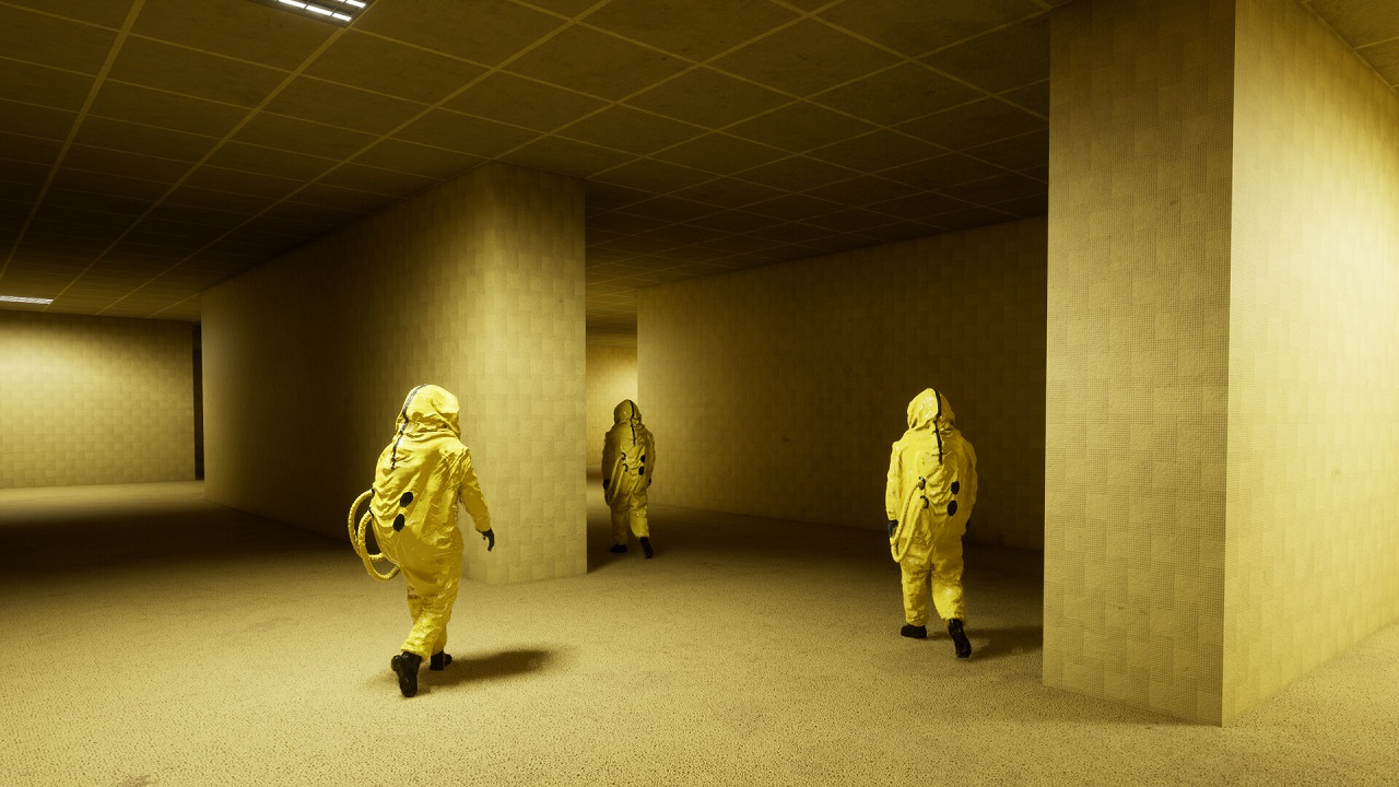 Backrooms Escape Together — Скриншот №5 Backrooms Escape Together — Скриншот №5