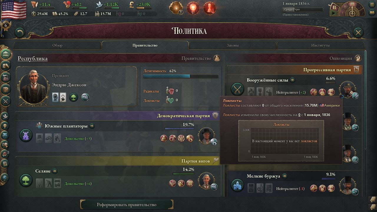 Victoria 3 Механики — Скриншот №6