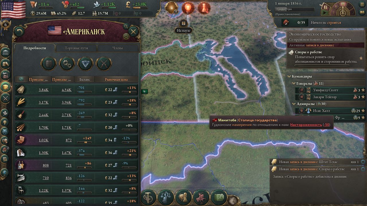 Victoria 3 Механики — Скриншот №5