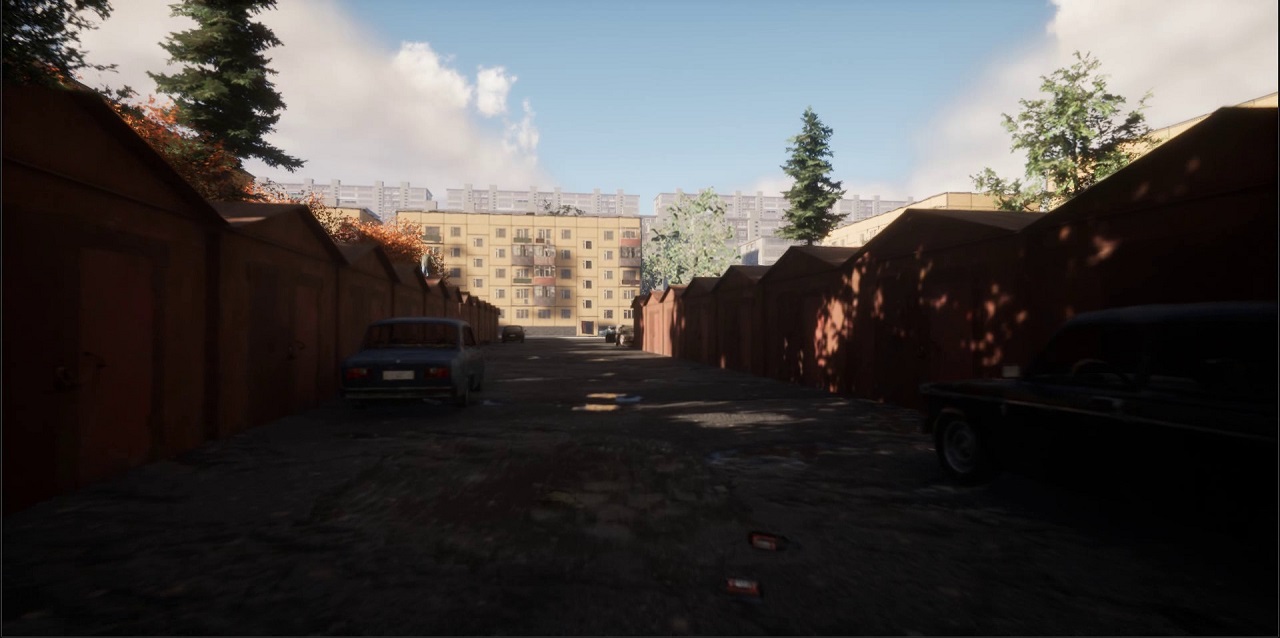 Симулятор Прыгания по Гаражам — Скриншот №1