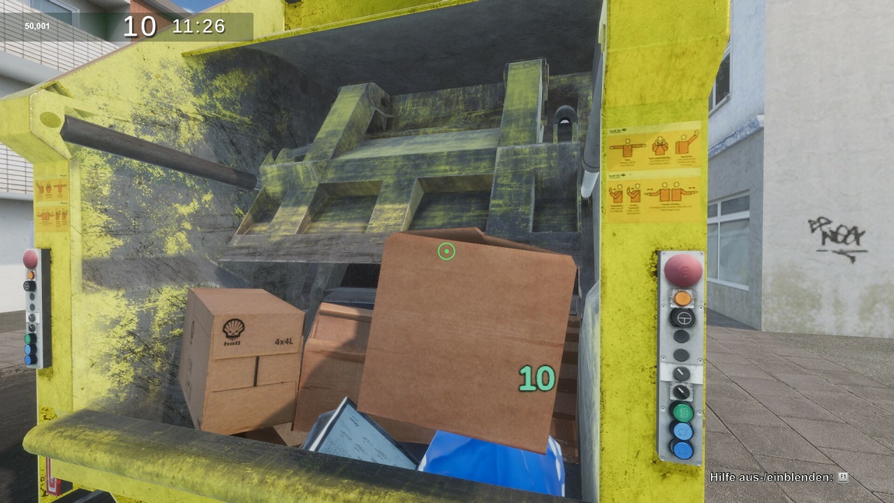 Garbage Truck Simulator — Скриншот №1 Garbage Truck Simulator — Скриншот №1