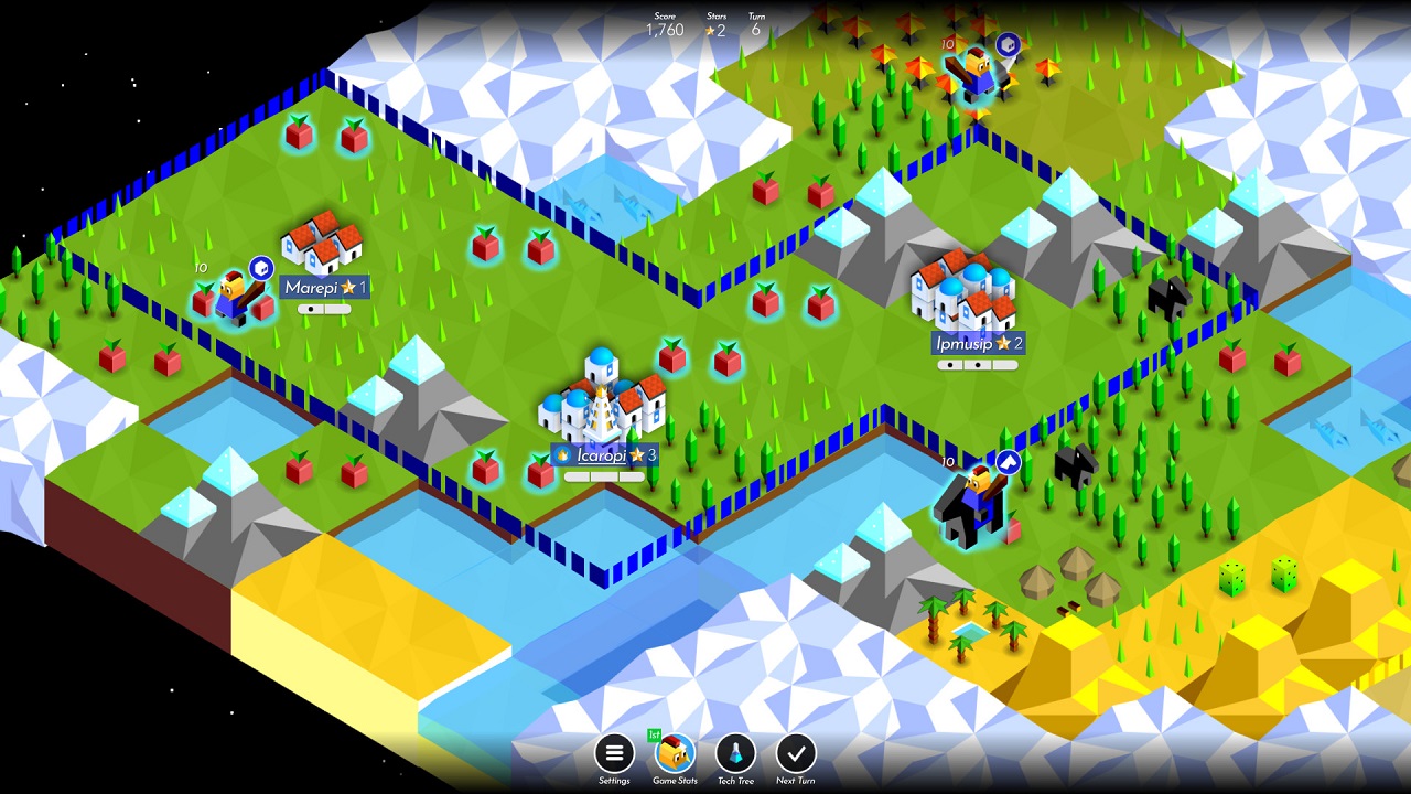 The Battle of Polytopia — Скриншот №1 The Battle of Polytopia — Скриншот №1