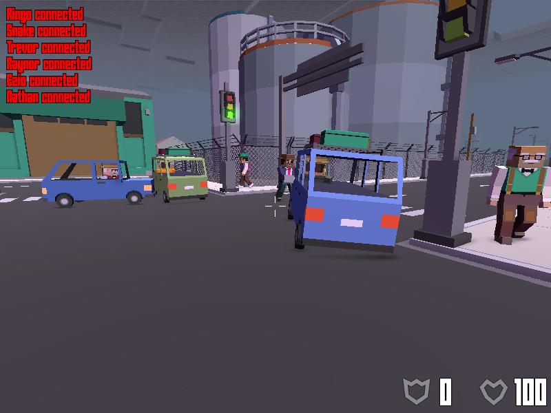 Broke Protocol Online City RPG — Скриншот №1