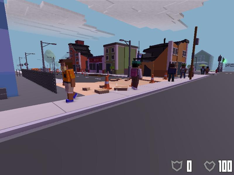 Broke Protocol Online City RPG — Скриншот №4