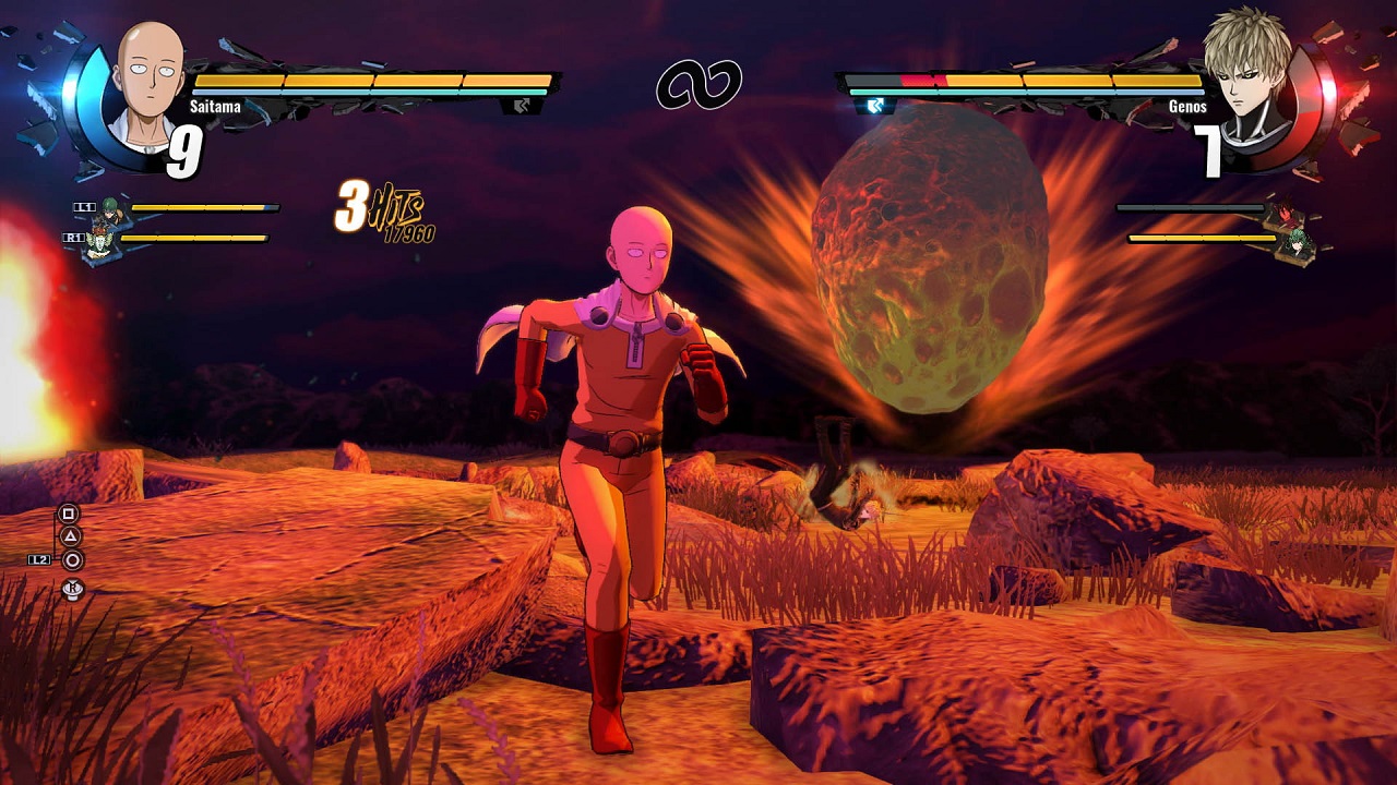 One Punch Man A Hero Nobody Knows — Скриншот №1 One Punch Man A Hero Nobody Knows — Скриншот №1