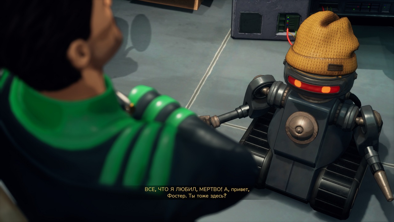 Beyond a Steel Sky — Скриншот №5 Beyond a Steel Sky — Скриншот №5