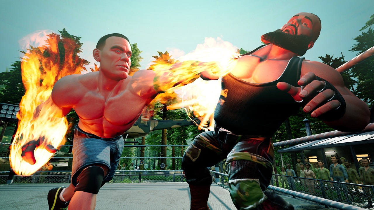 WWE 2K Battlegrounds — Скриншот №1 WWE 2K Battlegrounds — Скриншот №1