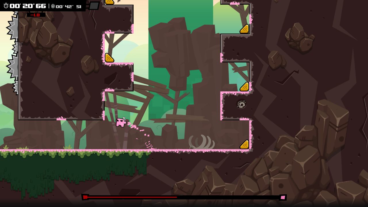 Super Meat Boy Forever — Скриншот №4 Super Meat Boy Forever — Скриншот №4