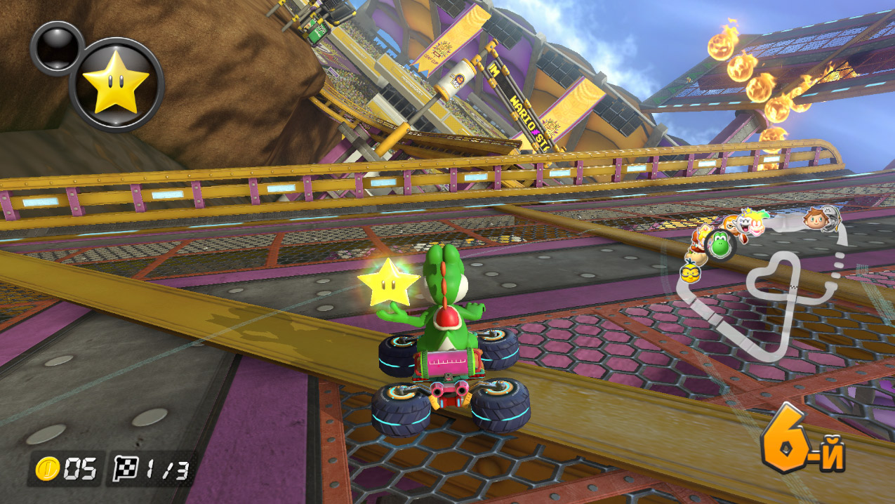 Mario Kart 8 Deluxe — Скриншот №5 Mario Kart 8 Deluxe — Скриншот №5